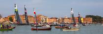 AC World Series à Venise du 12 au 20 mai 2012 © Philip Plisson / Plisson La Trinité / AA34594 - Nos reportages photos - Panoramique horizontal