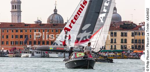 AC World Series à Venise du 12 au 20 mai 2012 - © Philip Plisson / Plisson La Trinité / AA34602 - Nos reportages photos - Catamaran de sport