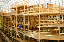 The Hermione ship reconstruction in Rochefort © Philip Plisson / Plisson La Trinité / AA34611 - Photo Galleries - Traditional sailing