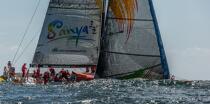 Volvo Ocean Race - Départ de la dernière étape entre Lorient et Galway © Philip Plisson / Pêcheur d’Images / AA34802 - Nos reportages photos - Volvo Ocean Race