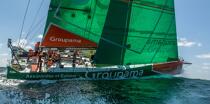 Volvo Ocean Race - Départ de la dernière étape entre Lorient et Galway © Philip Plisson / Plisson La Trinité / AA34823 - Nos reportages photos - Ocean Volvo Race - Départ de la dernière étape entre Lorient  et Galway
