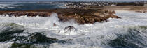 La côte sauvage de Quiberon © Philip Plisson / Plisson La Trinité / AA35012 - Nos reportages photos - Mer agitée