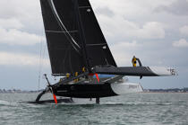 MOD 70, a new generation of multihulls. [AT] © Philip Plisson / Plisson La Trinité / AA35041 - Photo Galleries - Spindrift Racing