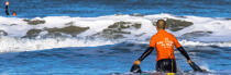 Les nageurs-sauveteurs sur une plage en Gironde © Philip Plisson / Pêcheur d’Images / AA35050 - Nos reportages photos - Les nageurs-sauveteurs des côtes françaises