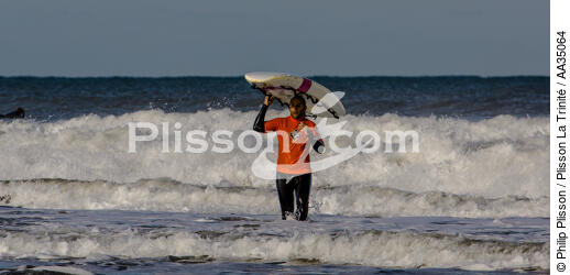Les nageurs-sauveteurs sur une plage en Gironde - © Philip Plisson / Plisson La Trinité / AA35064 - Nos reportages photos - Métier