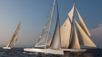 Ciao Gianni bord à bord avec Tuiga © Guillaume Plisson / Plisson La Trinité / AA35115 - Nos reportages photos - Terme marin