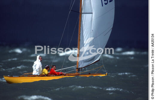Gale on the Cowes Week regatta - © Philip Plisson / Plisson La Trinité / AA35134 - Photo Galleries - Rough seas