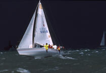 Gale on the Cowes Week regatta © Philip Plisson / Plisson La Trinité / AA35135 - Photo Galleries - Racing