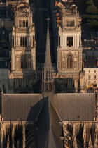 Orléans view of the sky © Philip Plisson / Plisson La Trinité / AA35143 - Photo Galleries - Religious monument