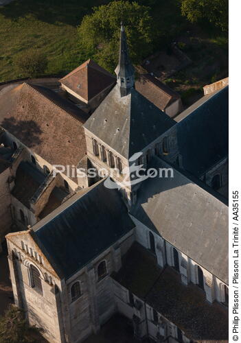 Le Loiret vue du ciel - © Philip Plisson / Plisson La Trinité / AA35155 - Nos reportages photos - Monument religieux