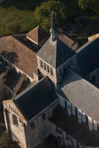 Le Loiret vue du ciel © Philip Plisson / Plisson La Trinité / AA35155 - Nos reportages photos - Vertical