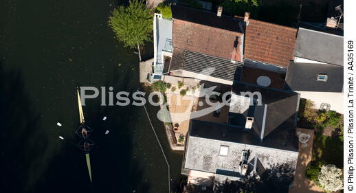 Le Loiret vue du ciel - © Philip Plisson / Plisson La Trinité / AA35169 - Nos reportages photos - Le Loiret vue du ciel