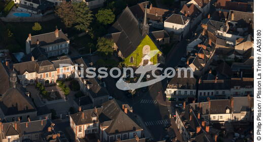 Loiret view of the sky - © Philip Plisson / Plisson La Trinité / AA35180 - Photo Galleries - Religious monument
