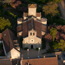Le Loiret vue du ciel © Philip Plisson / Plisson La Trinité / AA35181 - Nos reportages photos - Monument religieux