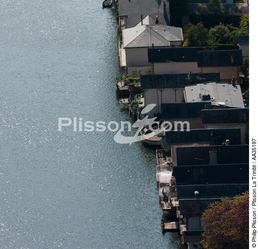 Le Loiret vue du ciel - © Philip Plisson / Plisson La Trinité / AA35197 - Nos reportages photos - Centre