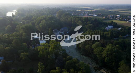 Le Loiret vue du ciel - © Philip Plisson / Plisson La Trinité / AA35205 - Nos reportages photos - Loiret