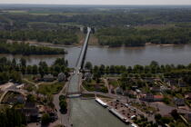 Le pont canal de Briare © Philip Plisson / Plisson La Trinité / AA35240 - Nos reportages photos - Fleuve