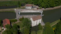 Le Loiret vue du ciel © Philip Plisson / Plisson La Trinité / AA35244 - Nos reportages photos - Loiret