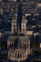 Orléans vue du ciel © Philip Plisson / Plisson La Trinité / AA35253 - Nos reportages photos - Orléans
