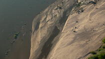 Le Loiret vue du ciel © Philip Plisson / Plisson La Trinité / AA35259 - Nos reportages photos - Hydrologie