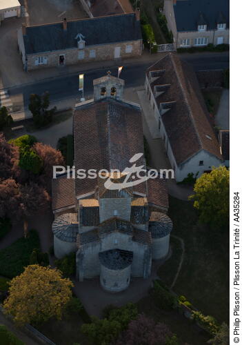 Le Loiret vue du ciel - © Philip Plisson / Plisson La Trinité / AA35284 - Nos reportages photos - Loiret