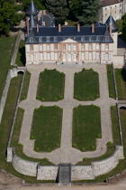Le château de Malesherbes © Philip Plisson / Plisson La Trinité / AA35289 - Nos reportages photos - Loiret