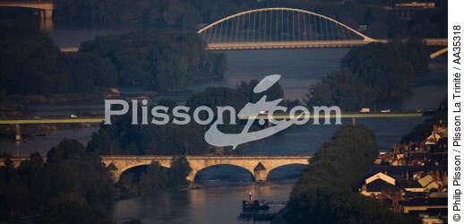 Le Loiret vue du ciel - © Philip Plisson / Plisson La Trinité / AA35318 - Nos reportages photos - Loiret