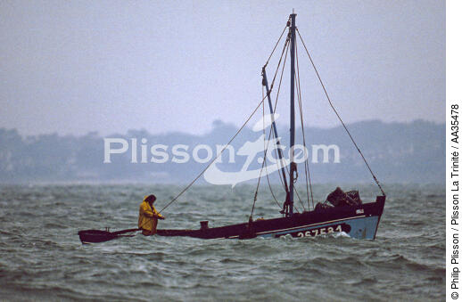 Pêche côtière - © Philip Plisson / Plisson La Trinité / AA35478 - Nos reportages photos - Bateau de pêche