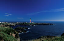 Buchan ness lighthouse in Scotland © Philip Plisson / Plisson La Trinité / AA35484 - Photo Galleries - Lighthouse [Scot]