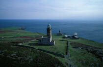 The lighthouse of the Calf of Man, Isle of Man, Scotland © Philip Plisson / Plisson La Trinité / AA35485 - Photo Galleries - Lighthouse