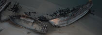 Wrecks on the Blavet © Philip Plisson / Plisson La Trinité / AA35512 - Photo Galleries - River