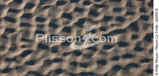Sand Drawings - © Philip Plisson / Plisson La Trinité / AA35516 - Photo Galleries - Geomorphology