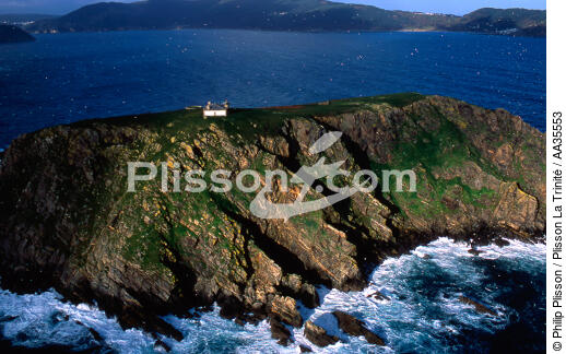 Isla Coelleira, Galice, Espagne - © Philip Plisson / Plisson La Trinité / AA35553 - Nos reportages photos - Signalisation maritime