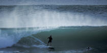 Surfing in South West France © Philip Plisson / Plisson La Trinité / AA35561 - Photo Galleries - Wave