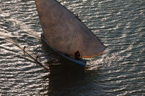 Madagascar North West coast © Philip Plisson / Pêcheur d’Images / AA35632 - Photo Galleries - Rowing boat
