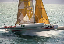 Fujicolor © Philip Plisson / Plisson La Trinité / AA35650 - Photo Galleries - Sailing Race