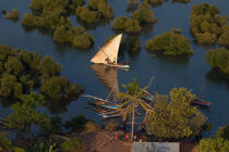 Majunga, North West coast of Madagascar. © Philip Plisson / Plisson La Trinité / AA35778 - Photo Galleries - Sailing boat