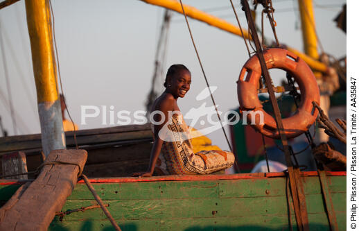 Port de Majunga, côtes Nord Ouest de Madagascar. - © Philip Plisson / Plisson La Trinité / AA35847 - Nos reportages photos - Madagascar
