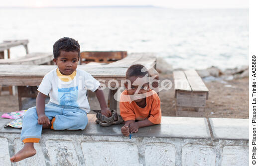 Majunga, Madagascar North West coast. - © Philip Plisson / Plisson La Trinité / AA35869 - Photo Galleries - House