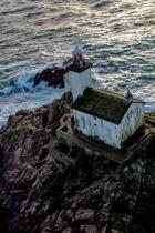 Tevennec lighthouse © Philip Plisson / Plisson La Trinité / AA35902 - Photo Galleries - Tevennec