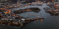 Le port de Concarneau © Philip Plisson / Pêcheur d’Images / AA35906 - Nos reportages photos - Ville [29]