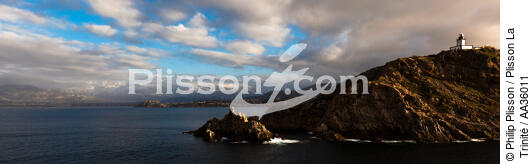 La Revelata point - © Philip Plisson / Plisson La Trinité / AA36011 - Photo Galleries - Town [Corsica]