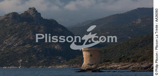  - © Philip Plisson / Plisson La Trinité / AA36060 - Photo Galleries - Town [Corsica]