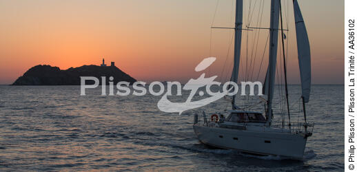 la Giraglia, Cap Corse - © Philip Plisson / Plisson La Trinité / AA36102 - Photo Galleries - French Lighthouses