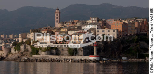 Bastia - © Philip Plisson / Plisson La Trinité / AA36155 - Nos reportages photos - Port