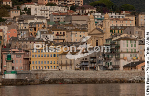 Bastia - © Philip Plisson / Plisson La Trinité / AA36159 - Photo Galleries - Port