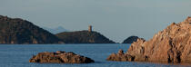 Corsica South East © Philip Plisson / Plisson La Trinité / AA36204 - Photo Galleries - Horizontal panoramic