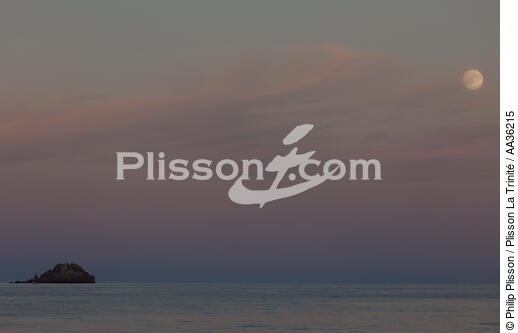 Corsica South East - © Philip Plisson / Plisson La Trinité / AA36215 - Photo Galleries - Calm sea