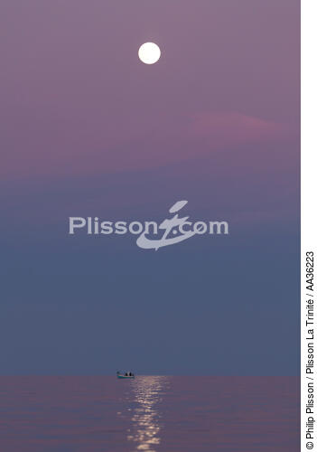 Corse Sud Est - © Philip Plisson / Plisson La Trinité / AA36223 - Nos reportages photos - Bateau de pêche