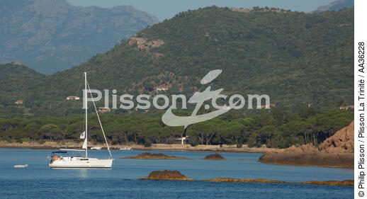 Corsica South East - © Philip Plisson / Plisson La Trinité / AA36228 - Photo Galleries - Mooring